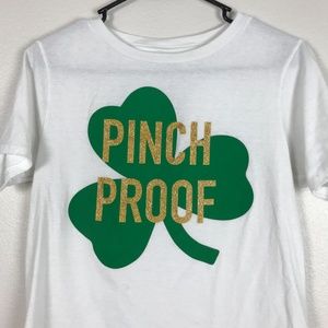 3/$20 Juniors Pinch Proof St Patricks Day Tee
